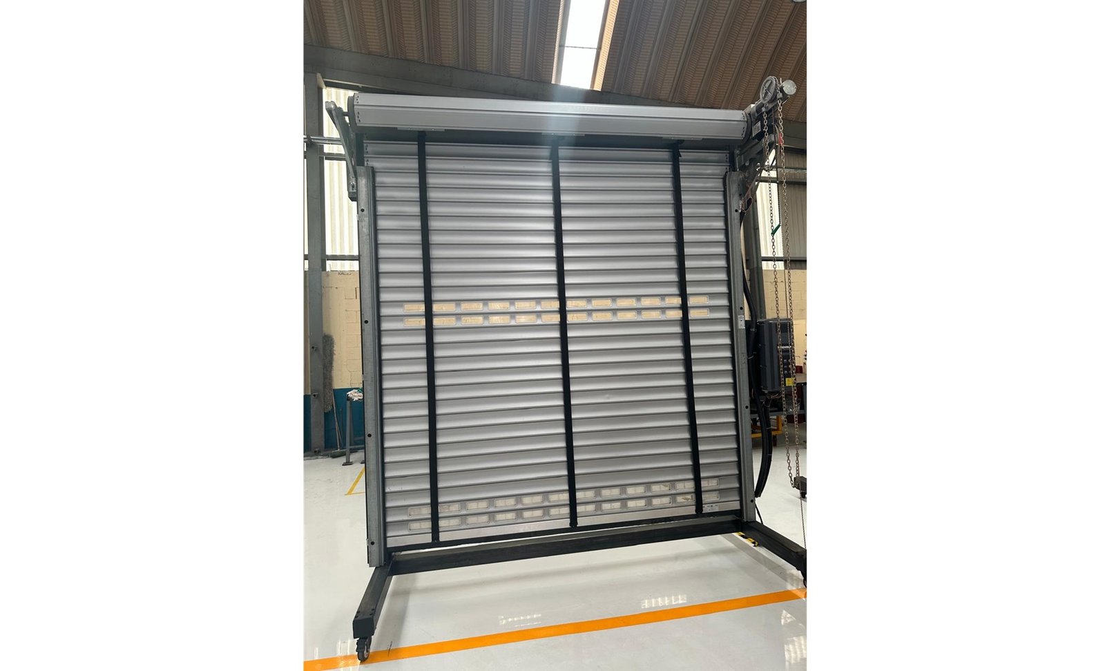 Puerta industrial automática